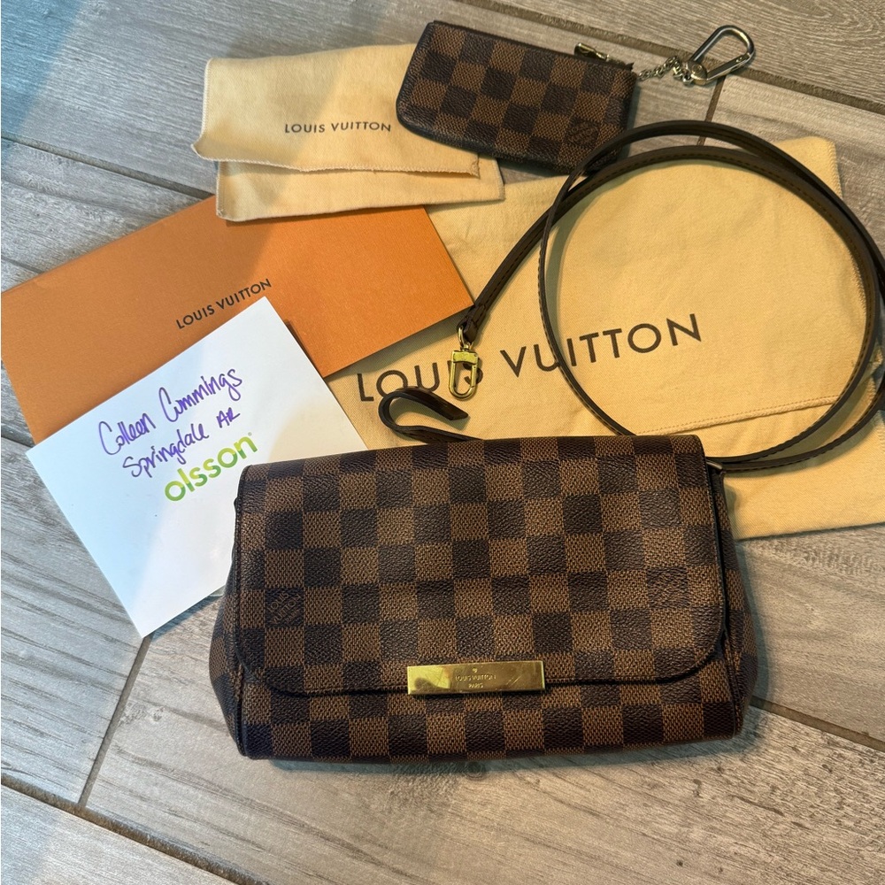 Louis Vuitton Favorite PM and Louis Vuitton key pouch DE